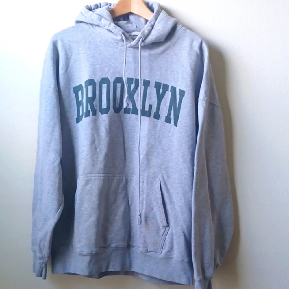 John Galt BROOKLYN New York Hoodie Kangaroo Pocket - Picture 3 of 12